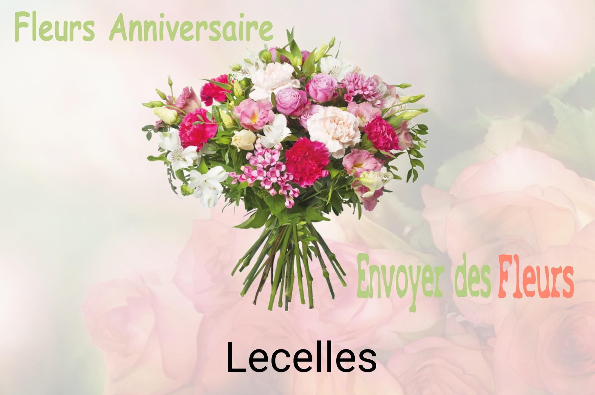 Bouquet de fleurs d’anniversaire livré à Lecelles
